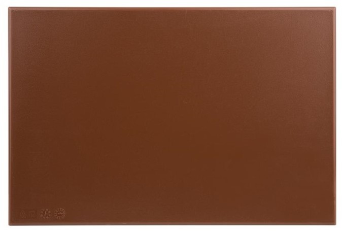  Hygiplas Planche &agrave; d&eacute;couper standard haute densit&eacute; marron 