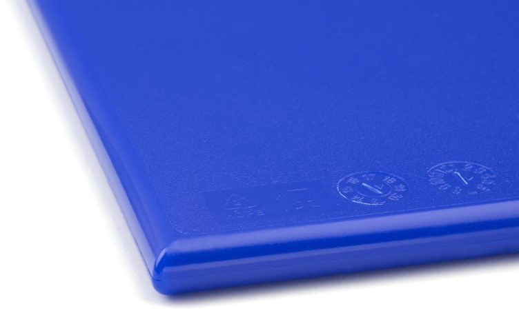  Hygiplas Planche &agrave; d&eacute;couper standard haute densit&eacute; bleue 