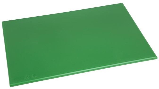  Hygiplas Planche à découper standard haute densité verte 