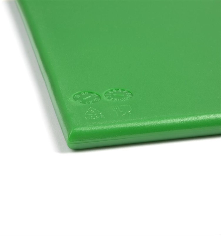  Hygiplas Grande planche &agrave; d&eacute;couper haute densit&eacute; verte 