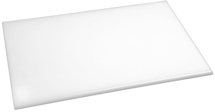  Hygiplas Planche &agrave; d&eacute;couper standard haute densit&eacute; blanche 