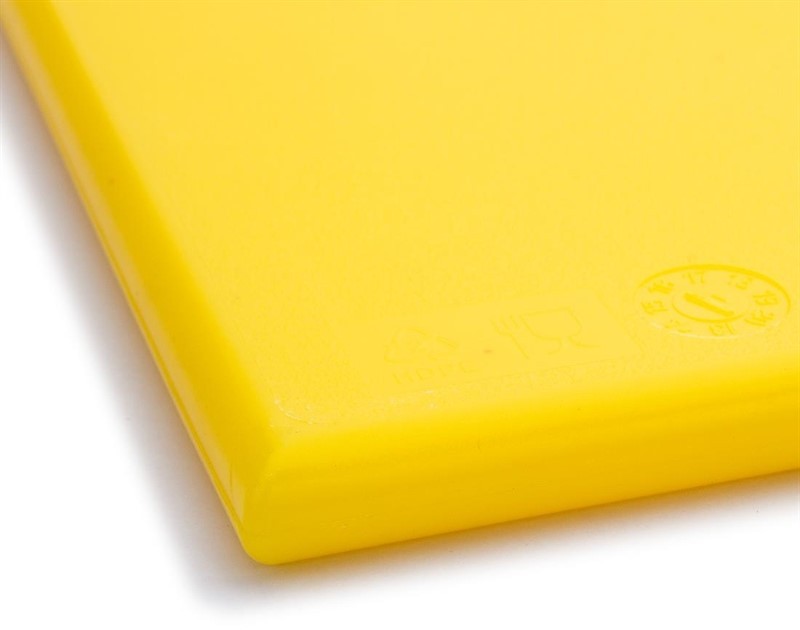  Hygiplas Planche &agrave; d&eacute;couper standard haute densit&eacute; jaune 