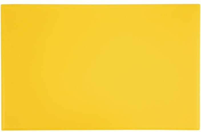  Hygiplas Planche &agrave; d&eacute;couper &eacute;paisse haute densit&eacute; jaune 