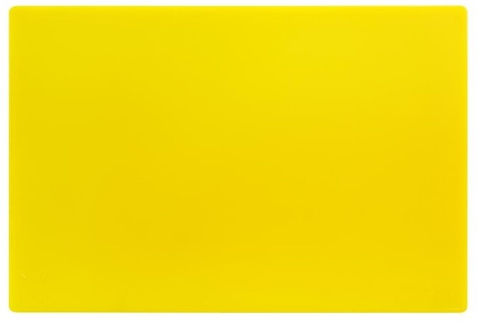  Hygiplas Planche &agrave; d&eacute;couper standard basse densit&eacute; jaune 