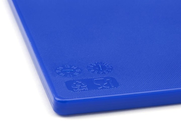  Hygiplas Planche &agrave; d&eacute;couper standard basse densit&eacute; bleue 