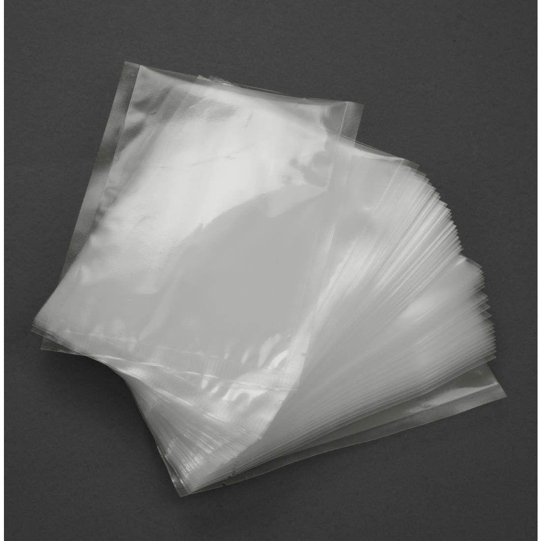  Vogue Sacs gaufr&eacute;s compostables pour machine sous vide 300x400mm (Lot de 50) 