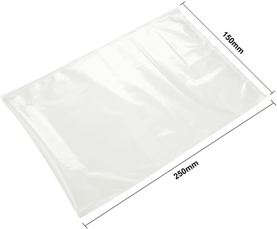  Vogue Sacs sous vide compostables 150x250mm (lot de 100) 