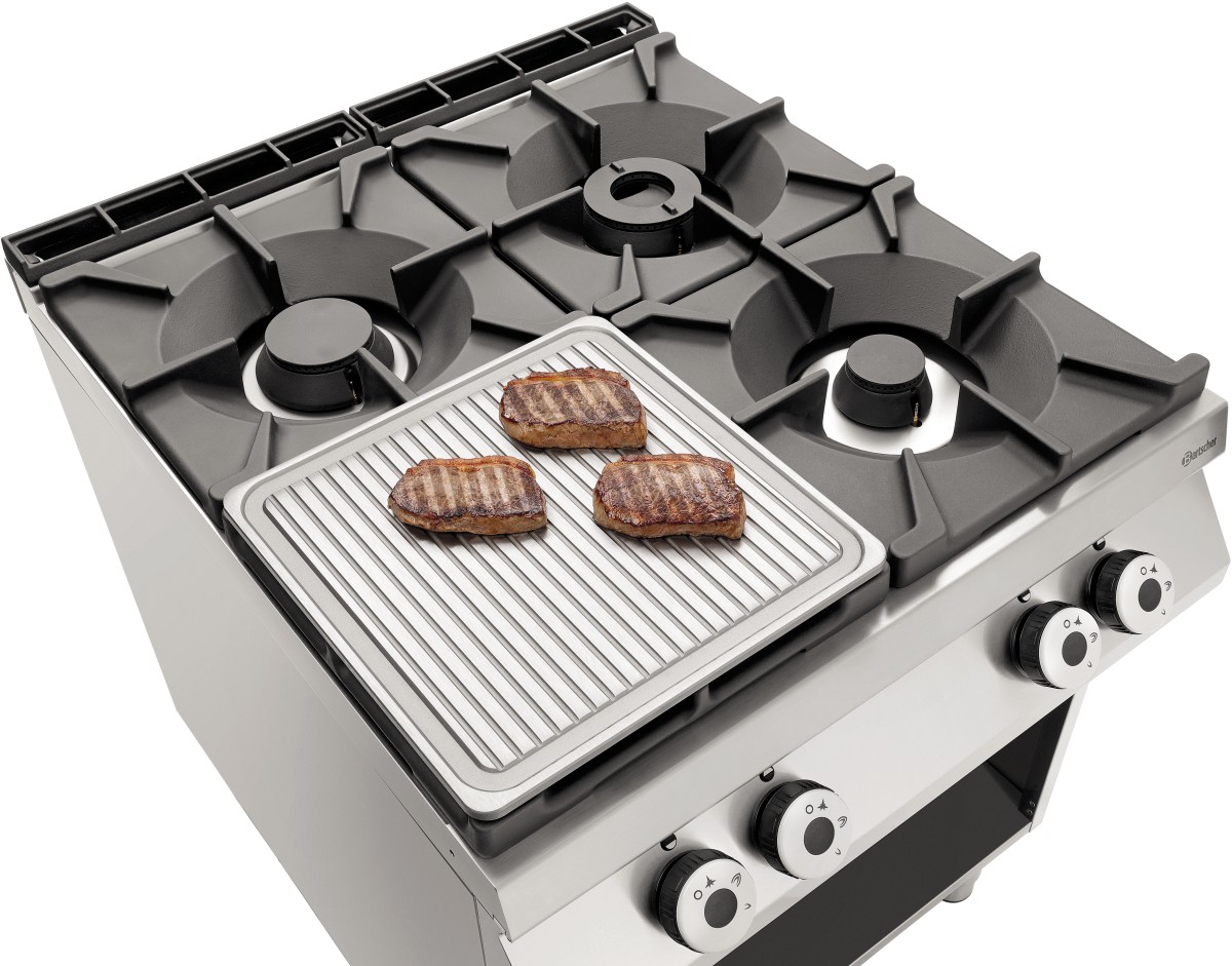  Bartscher Plaque de grillade 900-R 