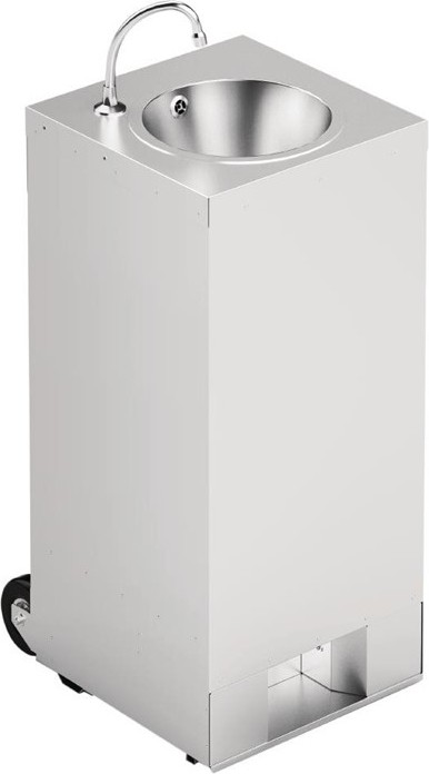  IMC Station de lavage des mains mobile avec cr&eacute;dence 10L 