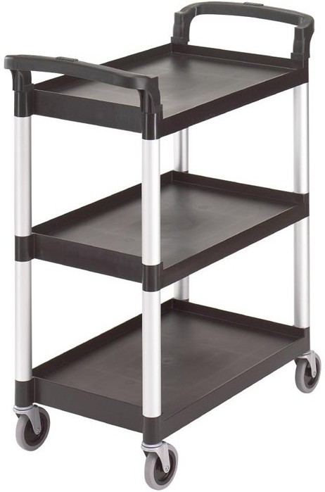  Cambro Chariot de service 3 niveaux noir Cambro 
