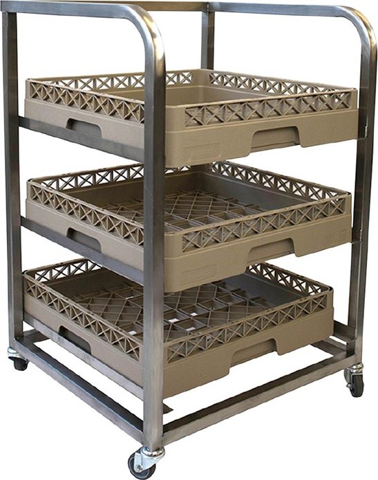  Craven Chariot inox pour casiers &agrave; verres Craven 