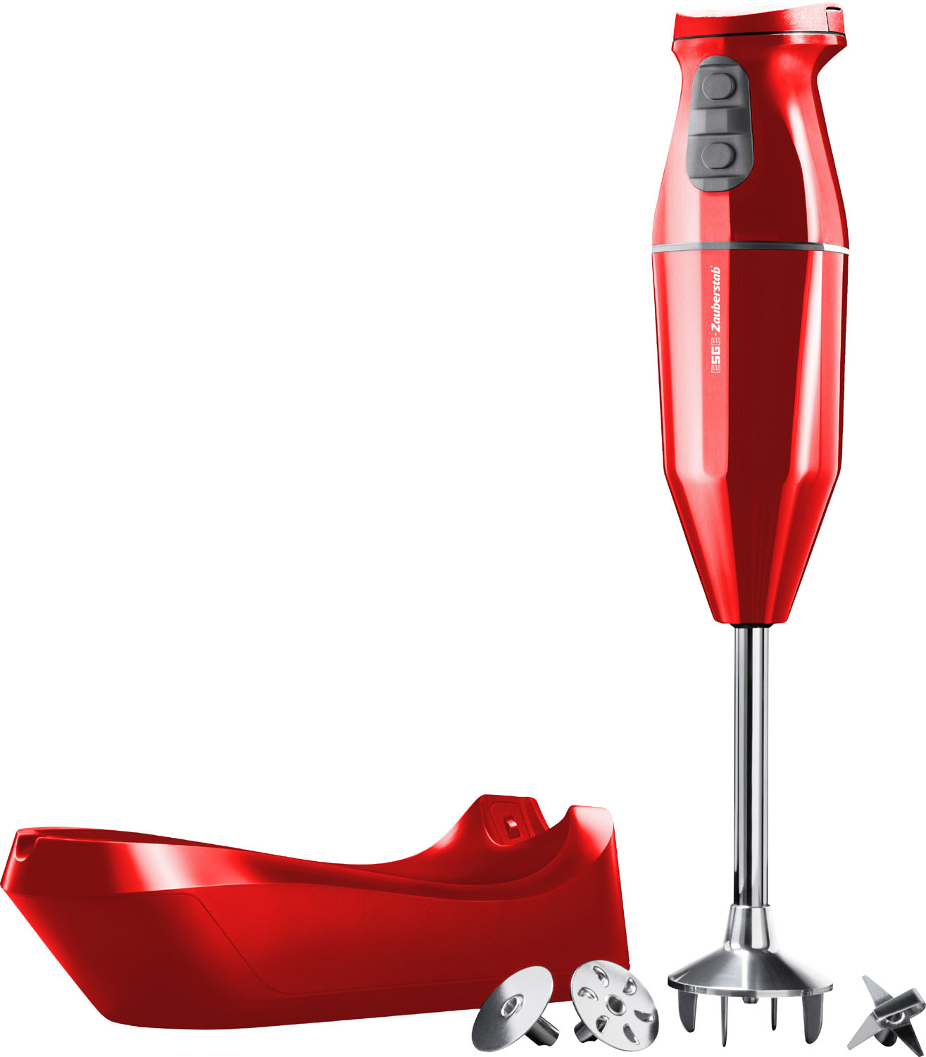  ESGE Mixeur plongeant Cordless Plus rouge 