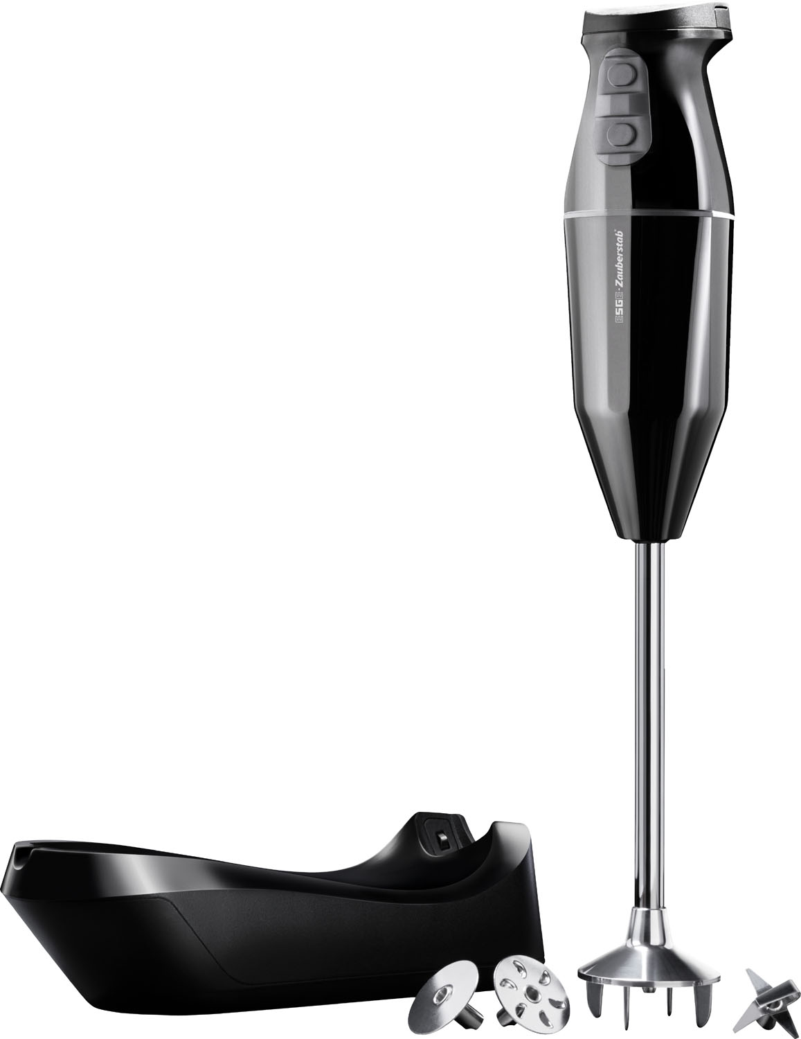  ESGE Mixeur plongeant Cordless Pro noir avec 2 batteries 