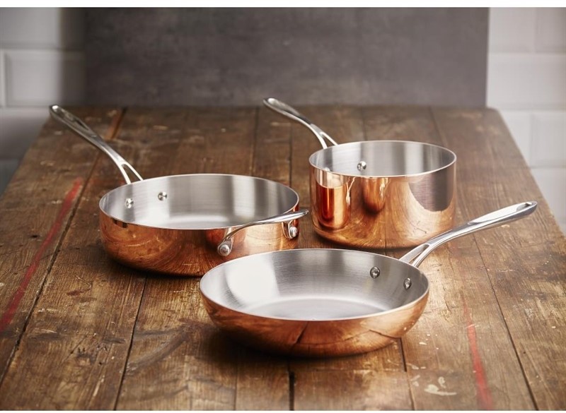  Vogue Sauteuse en cuivre 3 couches 24 cm 