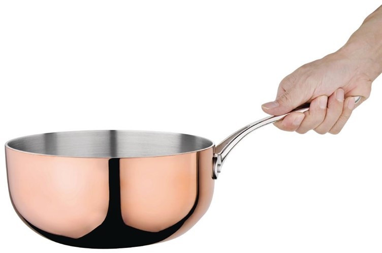  Vogue Sauteuse &eacute;vas&eacute;e en cuivre 3 couches 20 cm 