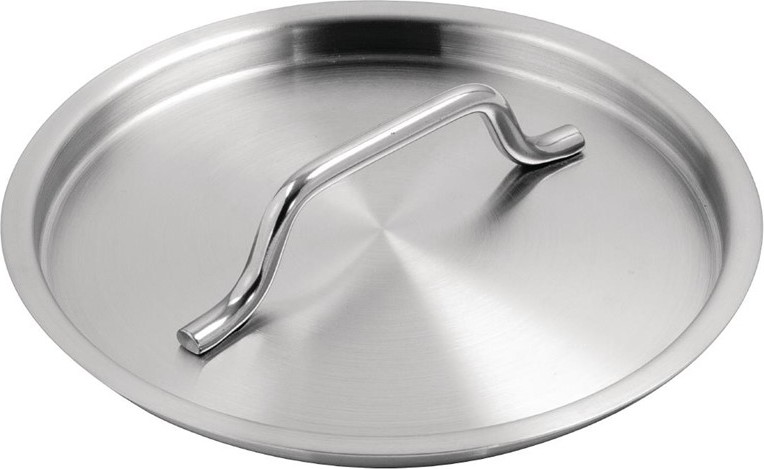  Vogue Ensemble 3 casseroles et couvercles inox Cook Like A Pro 