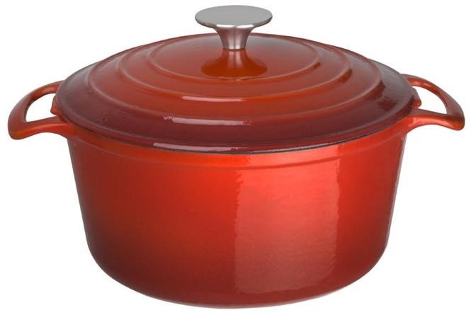  Vogue Grande cocotte ronde rouge Vogue 
