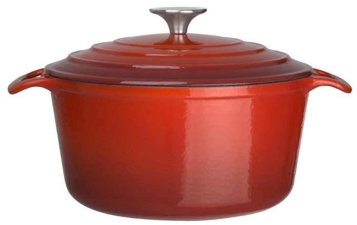  Vogue Grande cocotte ronde rouge Vogue 