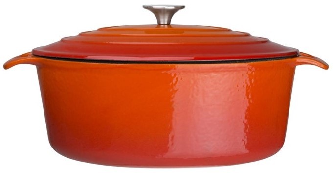  Vogue Grande cocotte ovale orange 6L 