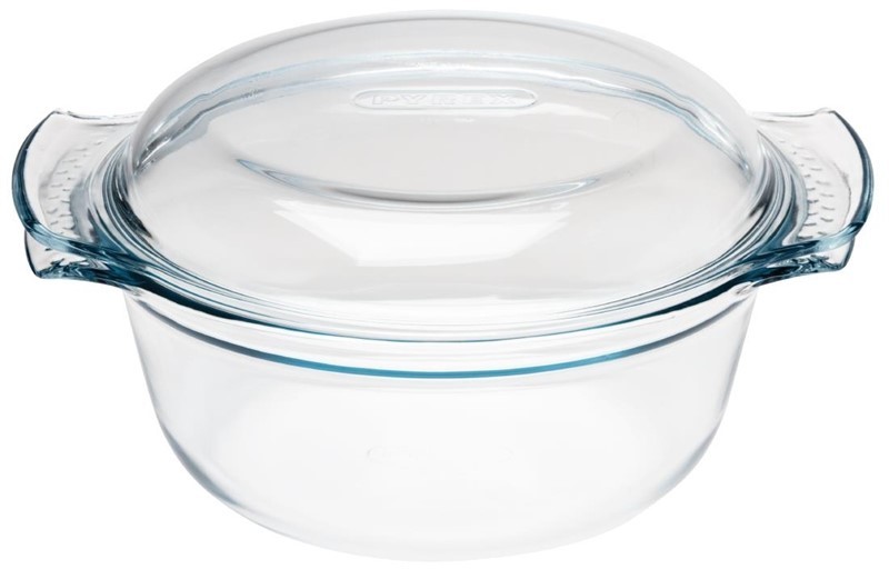  Pyrex Cocotte ronde en verre 3,75L 