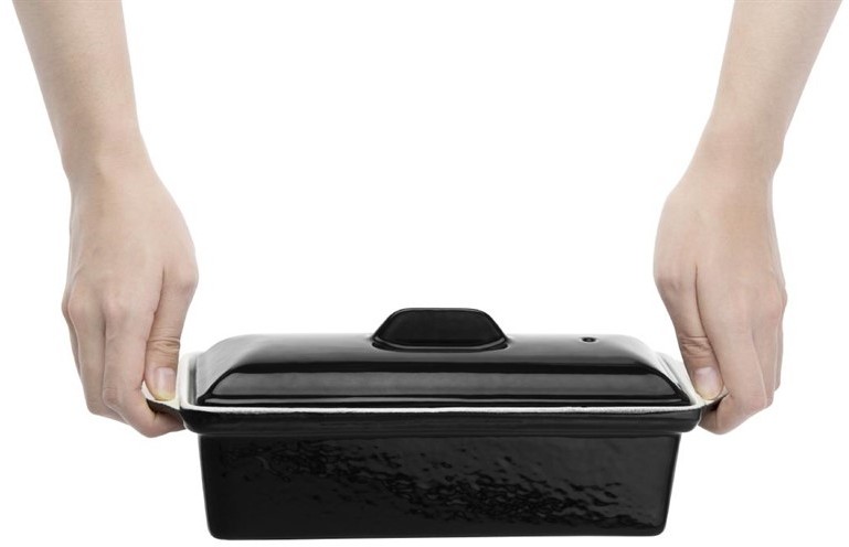 Vogue Terrine en fonte noire 1,3L 