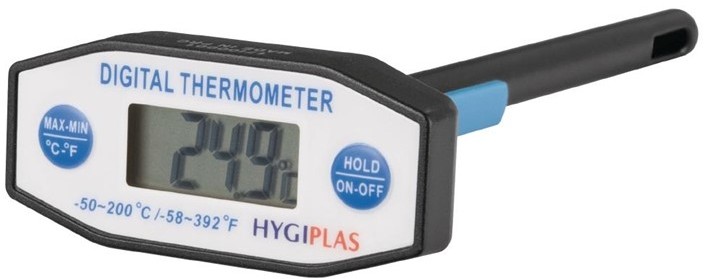  Hygiplas Thermomètre électronique en forme de T Hygiplas 