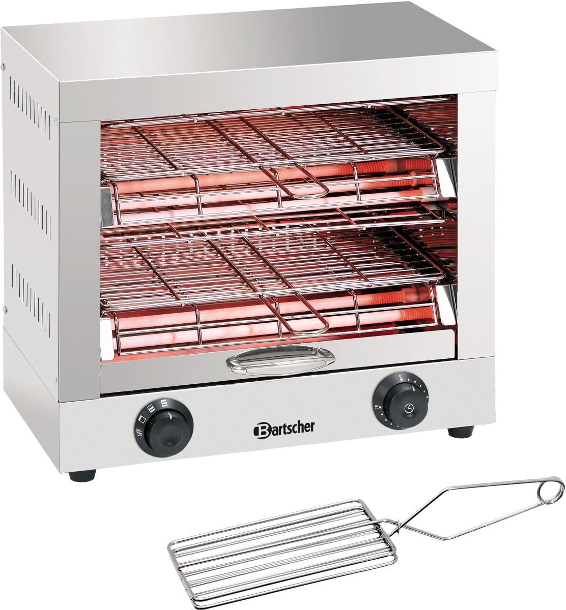  Bartscher Appareil toaster/gratiner, double 