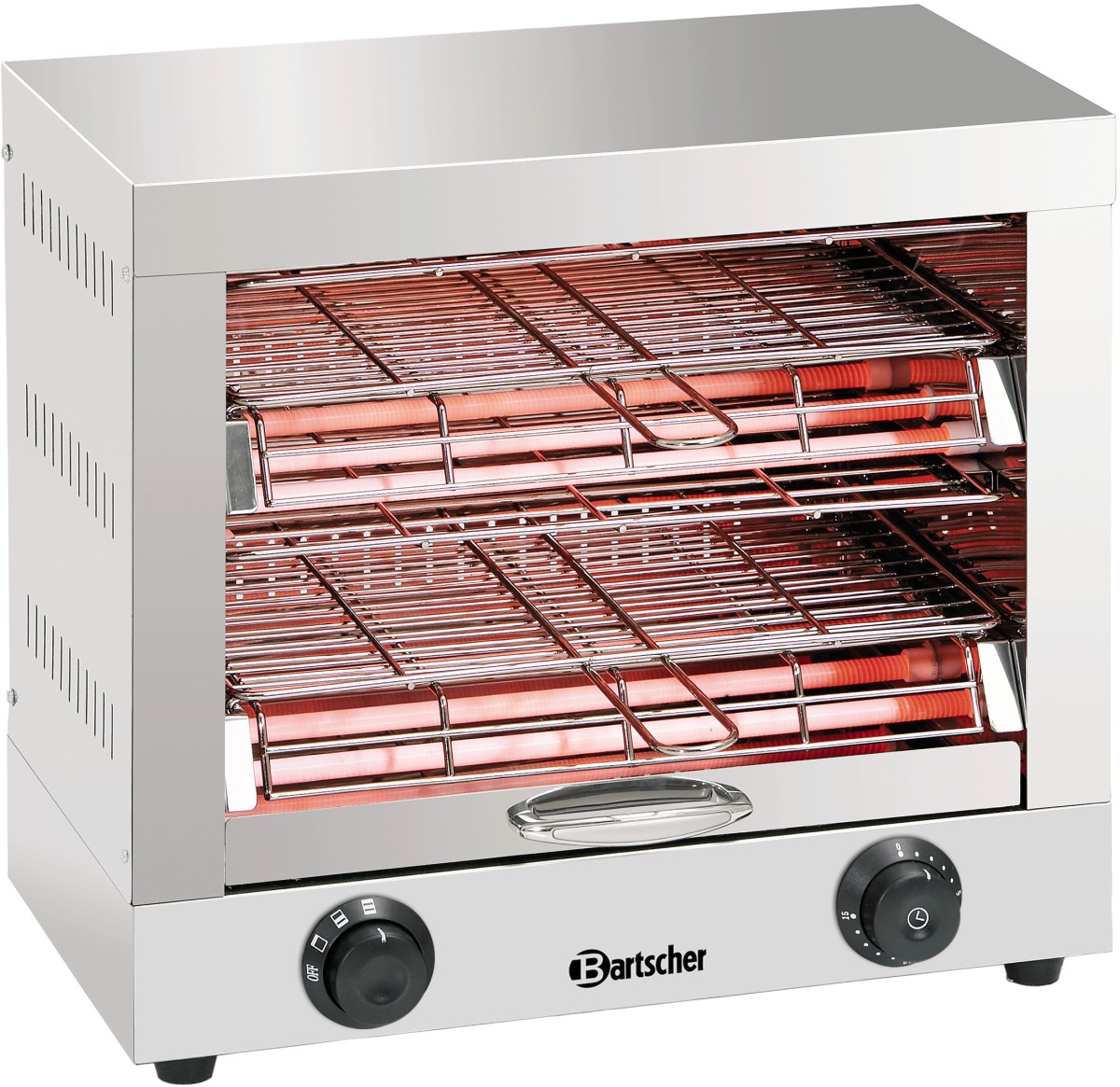  Bartscher Appareil toaster/gratiner, double 