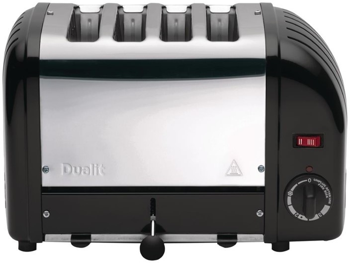  Dualit Grille-pain 4 tranches noir Vario 40344 