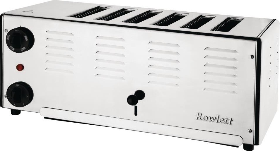  Rowlett Grille-pain 6 fentes Premier avec r&eacute;sistances DuraHeat suppl&eacute;mentaires 