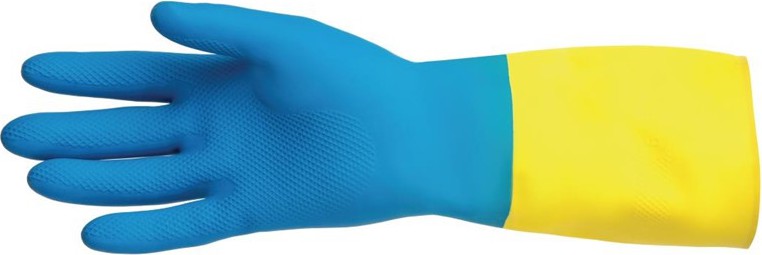  Mapa Gants &eacute;tanches protection chimique l&eacute;g&egrave;re bleus et jaunes Alto 405 