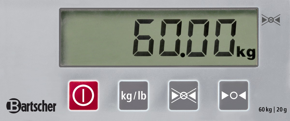  Bartscher Balance digitale, 60kg, 20g 