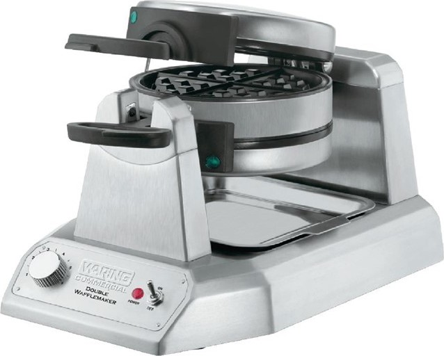  Waring Puissance:1.4kW. 50 (200 portions) gaufres par heure 