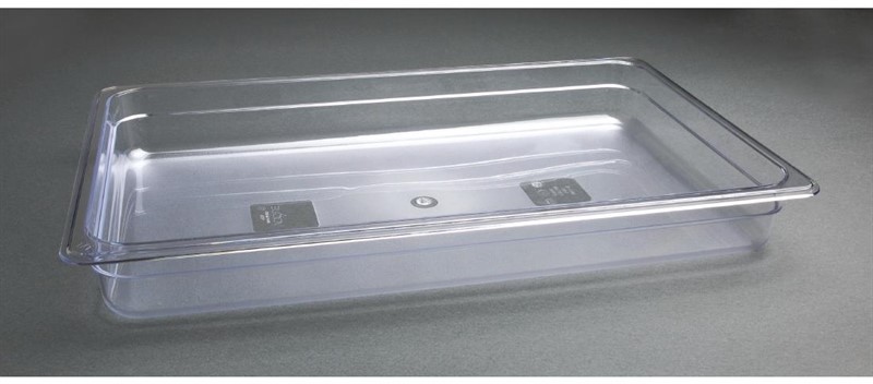  Vogue Bac Gastronorme en polycarbonate transparent 65mm Vogue 