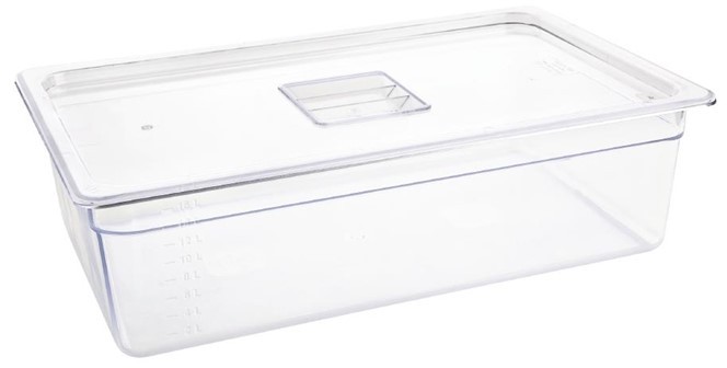  Vogue Bac Gastronorme en polycarbonate transparent 150mm Vogue 
