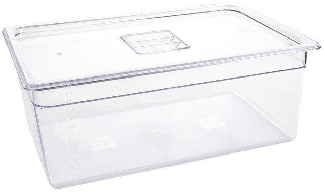  Vogue Bac Gastronorme en polycarbonate transparent 200mm Vogue 