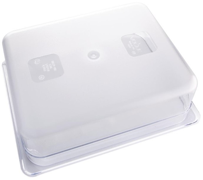 Vogue Bac Gastronorme en polycarbonate transparent un demi 100mm Vogue 