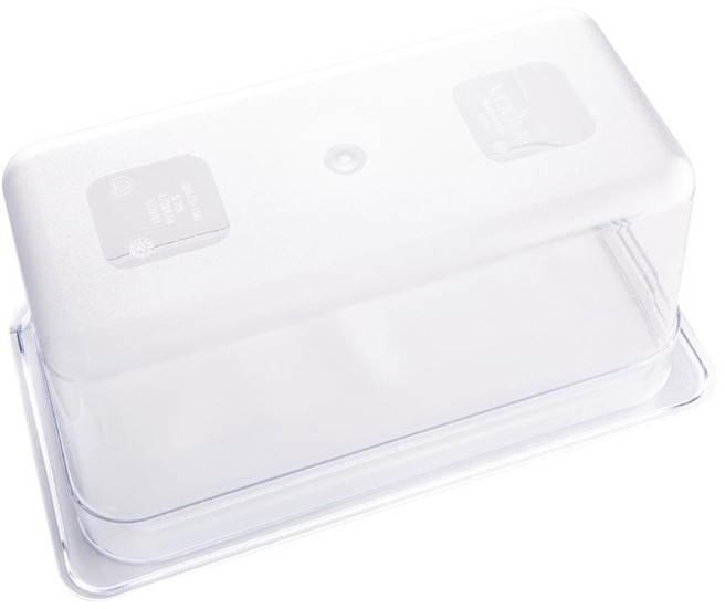  Vogue Bac Gastronorme en polycarbonate transparent un tiers 150mm Vogue 