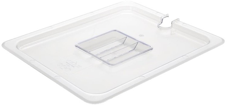  Vogue Couvercle avec encoche Gastronorme en polycarbonate un demi Vogue 
