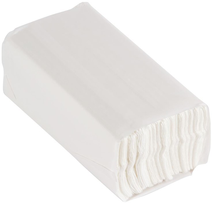  Jantex Essuie-mains 2 plis pliage en C 100 feuilles blanc Jantex 