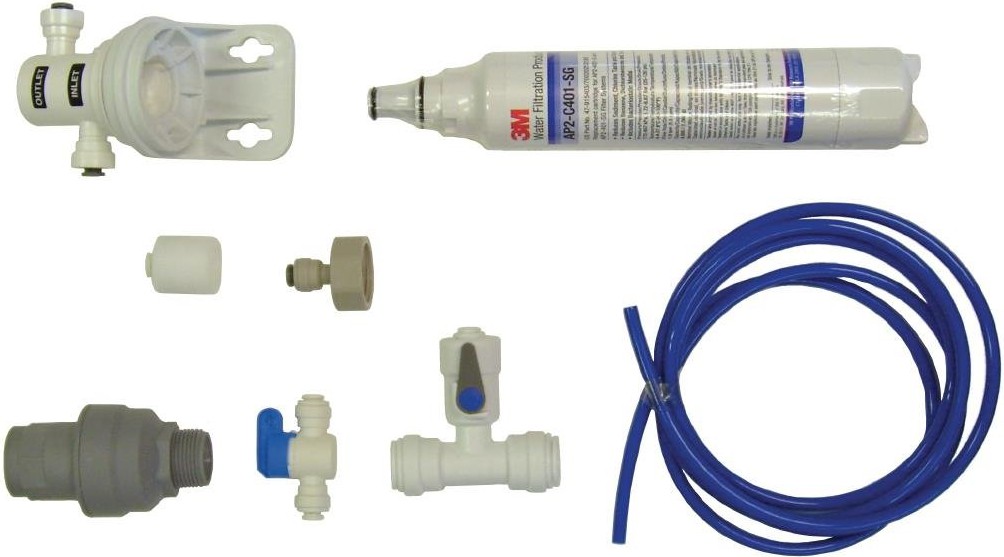  Gastronoble Kit d'installation de filtre pour chauffe-eau / refroidisseur 