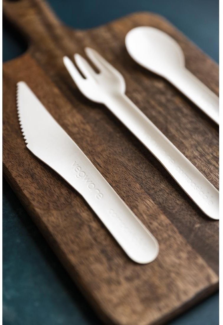 Vegware Couteaux en papier compostables (lot de 1000) 