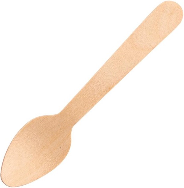 Fiesta Petites cuill&egrave;res en bois 110mm 