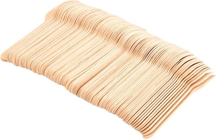  Fiesta Petites cuill&egrave;res en bois 110mm 