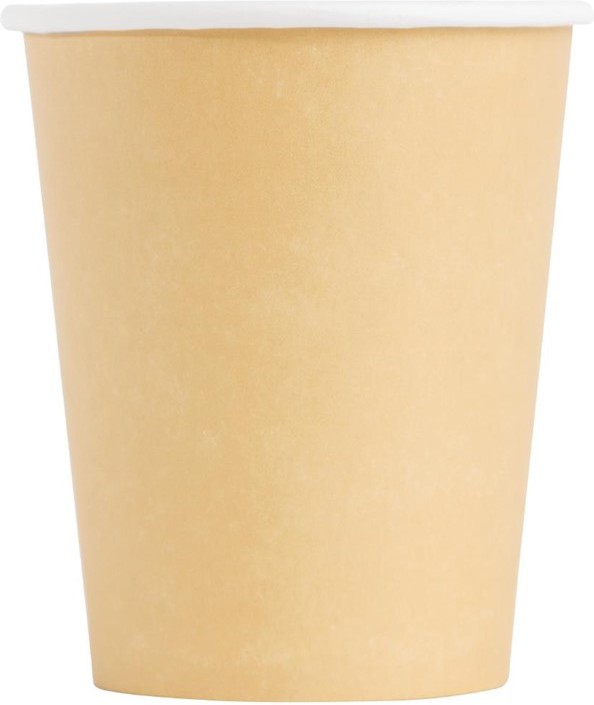  Fiesta Gobelets jetables boissons chaudes marron 225ml x1000 