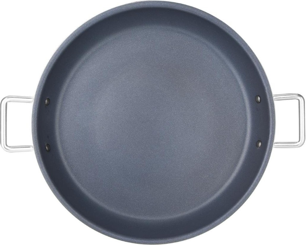  Vogue Po&ecirc;le &agrave; pa&euml;lla en aluminium antiadh&eacute;sive Teflon Platinum Plus 45cm 