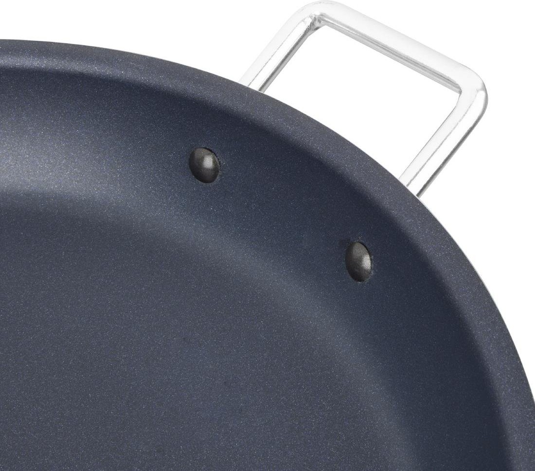  Vogue Po&ecirc;le &agrave; pa&euml;lla en aluminium antiadh&eacute;sive Teflon Platinum Plus 45cm 