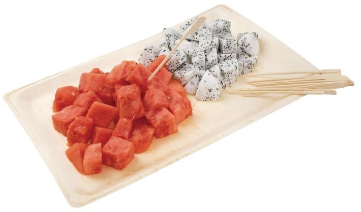  Fiesta Mini brochettes en bambou 90mm 