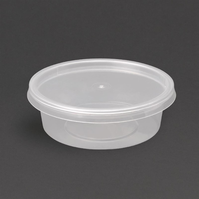  Fiesta Pots &agrave; sauce micro-ondables en plastique Recyclable 50ml (lot de 100) 
