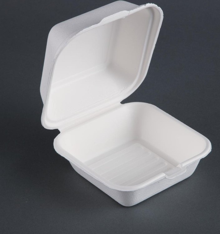  Fiesta Bo&icirc;tes &agrave; hamburger compostables Green 15,3 cm (x500) 